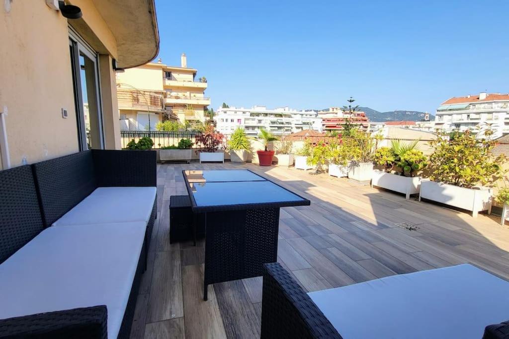Romantic 1br Escape With Sun-rooftop Terrace Appartamento Nizza