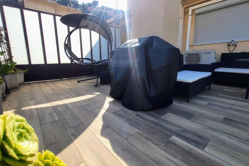 Romantic 1br Escape With Sun-rooftop Terrace Nizza